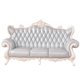 thumbnail image 1 of Baroque Style Wood Frame Classic Sofa Baby Blue Princess Antique Sofa Set Leather Fabric Hand Carved Rococo Sectionals sofa My Lux Decor Round, 1 of 5