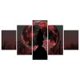 thumbnail image 1 of Cuadros Decorativos 5 paneles Uchiha Itachi pintura al óleo por números Kit DIY pintura acrílica decoración Sywqhk Nuevos Originales, 1 of 9
