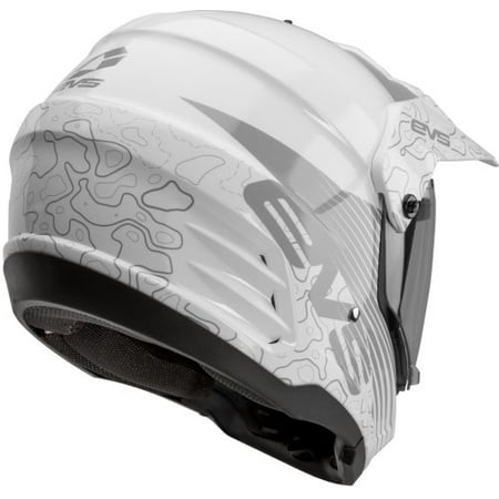 EVS T5 Venture Arise Dual Sport Helmets White (Best Small Dual Sport Motorcycle)