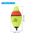 thumbnail image 2 of Flotadores de pesca iluminados EVA verde rojo con luz LED de 1.8oz, con batería, amarillo, 2 of 7