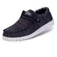 thumbnail image 1 of Mocasines ligeros Hey Dude Wally Sox, azul y naranja, para hombre, 1 of 5