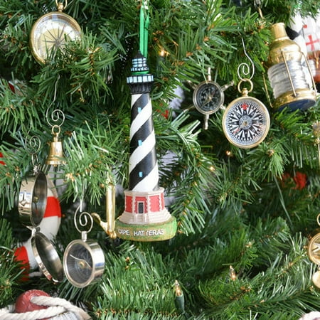 handcrafted nautical decor cape hatteras lighthouse christmas tree ornament - Christmas Lighthouse Decorations handcrafted nautical decor cape hatteras lighthouse christmas tree ornament - Christmas Lighthouse Decorations