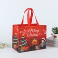 thumbnail image 5 of Leutsin Christmas Gift Bags with Handles - Large Non-Woven Tote Bags for Wrapping Xmas Party Favors,Reusable Holiday Tote Treat Bags,Ideal Gift Bags Supplies,12.4 x 6.7 x 10 Inches, 5 of 8
