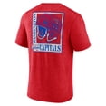 thumbnail image 3 of Men's  Red Washington Capitals Earnest Will Tri-Blend T-Shirt, 3 of 3