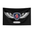 thumbnail image 3 of Bandera de coche de carreras Scanias de 3x5 pies para decoración, 3 of 4