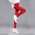 thumbnail image 5 of BODOAO Clearance Sale!! Pants for Women Trendy Casual 2025 New Women High Jean Classic Solid Color Ankle Jeans Casual Regular Fitting Jeans Red S, 5 of 8