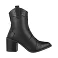 thumbnail image 2 of BOTINES DAMA STYLO CA-7501 SIMIPIEL NEGRO Stylo CA-7501, 2 of 4