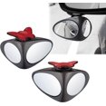 thumbnail image 1 of Car Blind Spot Mirror Wide Angle Rear View Mirror Blind Spot for Front/Rear Observation Universal,Left+Right, 1 of 5