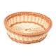 thumbnail image 3 of Cestas tejidas para servir bandejas, cestas de pan de mimbre platos redondos para frutas, verduras, desayuno, bebidas, aperitivos, mesa de centro de Marrón Beige 35x7.5cm Gloria Panera de mimbre, 3 of 9