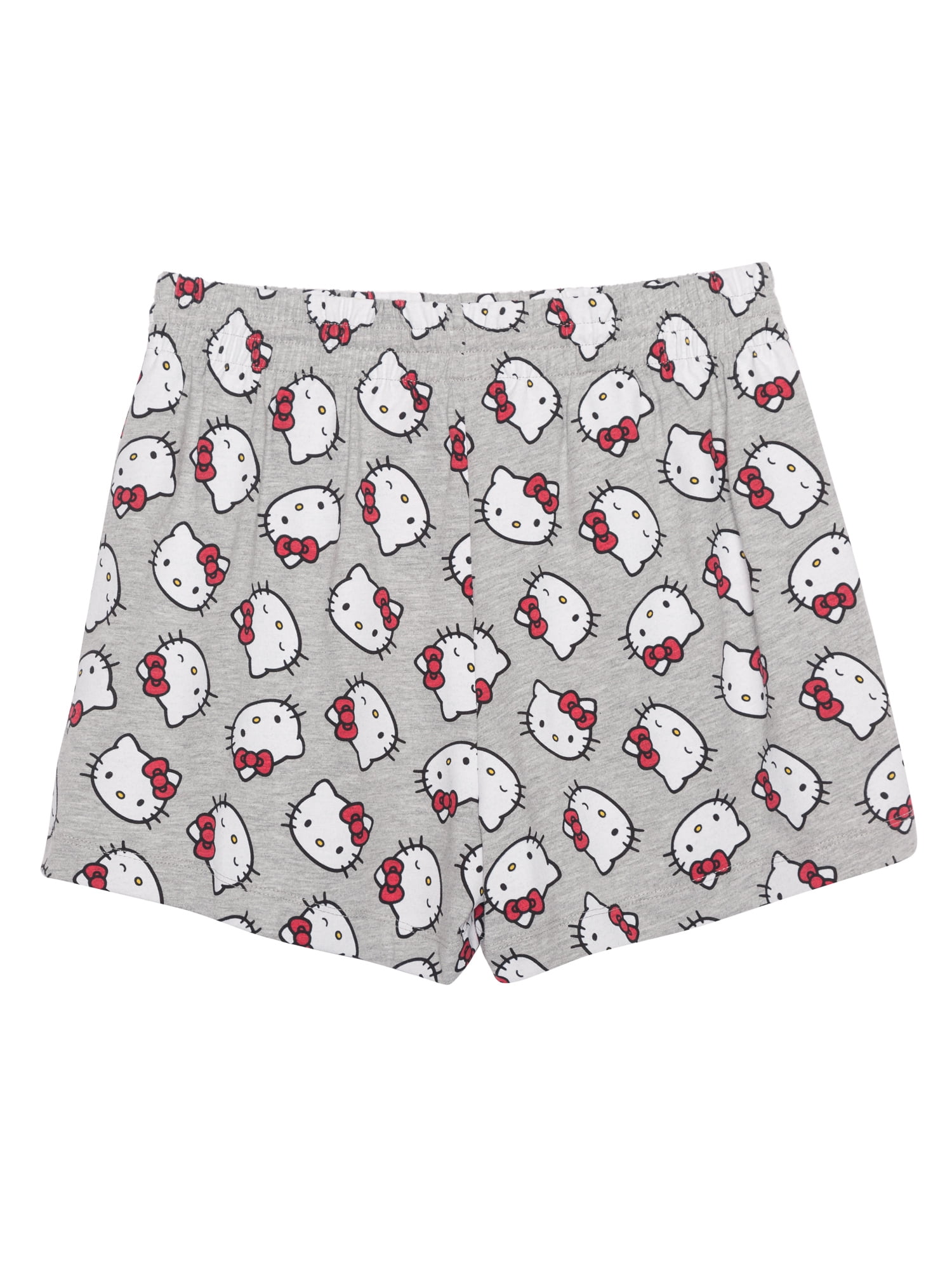 Hello Kitty Women's Graphic Tee and Short Set, 2-Piece, Sizes XS-3X