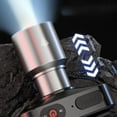 thumbnail image 7 of Induction Headlamp USB Rechargeable Flashlight | Telescopic Focus Zoom | Stepless Dimming | Multiple Lighting Modes | 1800mAh Li-ion Battery | Outdoor Camping Hiking Emergency | 3.14x1.77in, 7 of 7