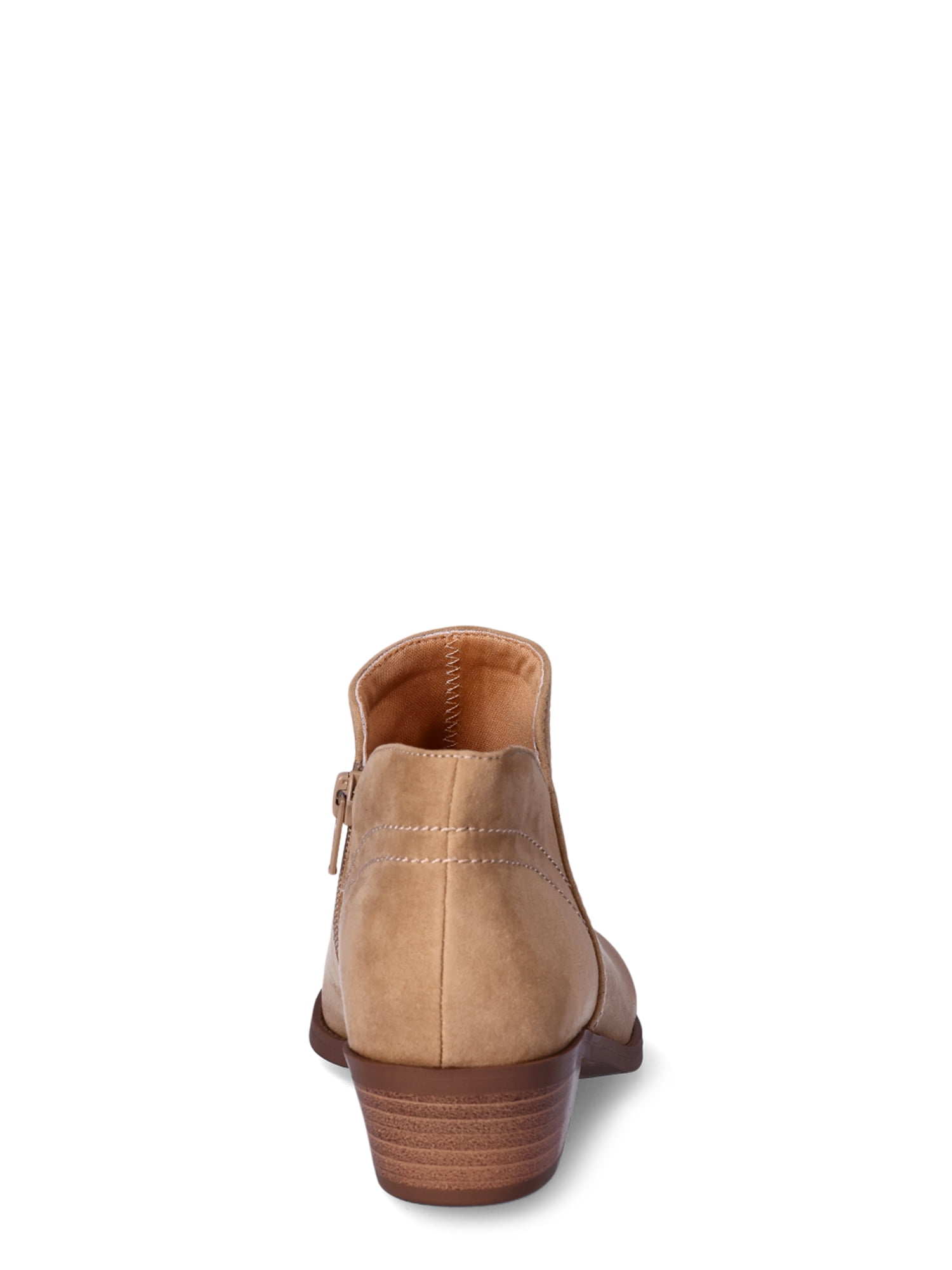Time and Tru Women's Core Ankle Boots, Wide Width Available