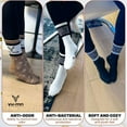thumbnail image 3 of Yu-mn Smart Socks - Antibacterial Crew, 3 of 5