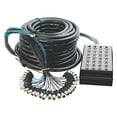 thumbnail image 3 of On-Stage 24 x 4 XLR Snake, Black, 50 Foot (SNK24450V2), 3 of 4