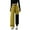 Yellow, variant on WTOBBY Women's Thick Cotton Ski Pants, Three-in-One Detachable Design for Winter Sports, Warm and Waterproof Trousers for Women, Versatile for Skiing and Cold Weather Wear,Black L