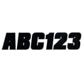 thumbnail image 3 of Hardline BLK500EC 500 Series 2" Letter/Number Kit - Solid Black, 3 of 4