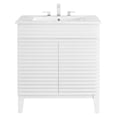 thumbnail image 2 of Modway Render 30" Particleboard Bathroom Vanity Cabinet in White, 2 of 4