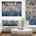 thumbnail image 1 of Design Art - Blue Vintage Crystal Chandelier, 1 of 3