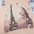 thumbnail image 6 of Sweatshirt For Womens Crewneck Eiffel Tower Hoodies Teen Girls Cute, 6 of 7