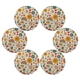 thumbnail image 3 of IAUYY Set of 1 Round Placemats for Dining Tables Heat-Resistant and Wear-Resistant DIY Printing Design Table Placemats，Applicable for Christmas Retro Hippie Logo, 3 of 7