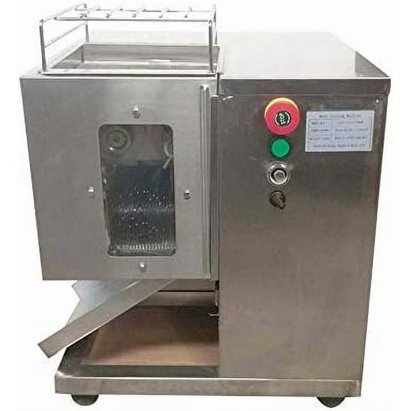 EQCOTWEA Commercial Meat Slicer Electric Meat Shredded Machine QSJ-T with Two 8mm Blades