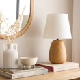 thumbnail image 2 of Bouclair Natural Mango Wood Base Table Lamp, 2 of 7