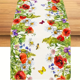 thumbnail image 1 of Camino de mesa de lino Floral limón verano hogar restaurante mantel decoración al aire libre mantel impreso camino de mesa, 1 of 5