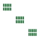 thumbnail image 4 of Sonducket 10 unids/set tenis portátil nudillo manga izquierda derecha transpirable nudillos Brace Protector guantes protectores verde Type1 NO1, 4 of 6