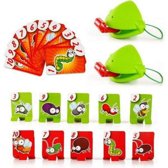 Interactive board game for multiple players: Greedy Chameleon, Chameleon eats