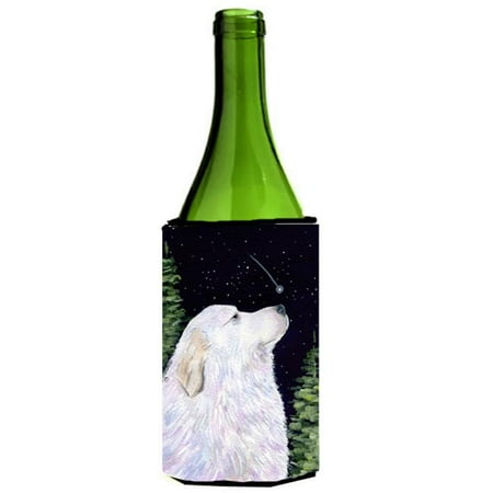 

Starry Night Great Pyrenees Wine bottle sleeve Hugger - 24 oz.