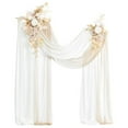 thumbnail image 1 of Wedding Arch Square Artificial Wedding Arch Flowers Kit For Ceremony Wedding Arbor Backdrop Party Outdoor Wedding Props Indoor, 1 of 8