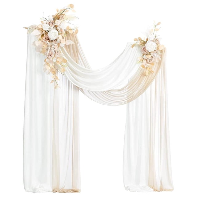 Wedding Arch Square Artificial Wedding Arch Flowers Kit For Ceremony Wedding Arbor Backdrop Party Outdoor Wedding Props Indoor