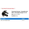 thumbnail image 2 of Thermostat Housing - Compatible with 2008 - 2010 Dodge Avenger 2.7L V6 2009, 2 of 2