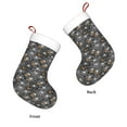 thumbnail image 3 of Yiaed Spider Cobweb Print Christmas Stockings, Christmas Stockings Hanging Ornaments, Christmas Stockings for Family Christmas Holiday Decorations, 3 of 7