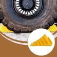 thumbnail image 6 of JISADER Wheel Chock Anti Slip Multifunctional Accessory Practical Outdoor Tire Chock Yellow for Truck, 6 of 9
