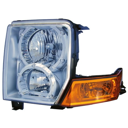2006 2010 Jeep Commander Driver Left Side Headlight Lamp Embly 2006 2010 Jeep Commander Driver Left Side Headlight Lamp Embly