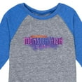 thumbnail image 3 of Monster High - MH The Movie Logo - Toddler & Youth Raglan Graphic T-Shirt, 3 of 4