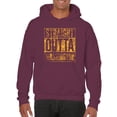 thumbnail image 4 of Straight Outta Washington - DC Football Hometown Pride Hoodie - X-Large - Maroon, 4 of 6