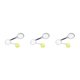 thumbnail image 3 of Advancent Paquete de 6 raquetas de tenis de simulación, llaveros portátiles, llavero deportivo de recuerdo, llavero multicolor, accesorios Plata 3Conjunto, 3 of 6