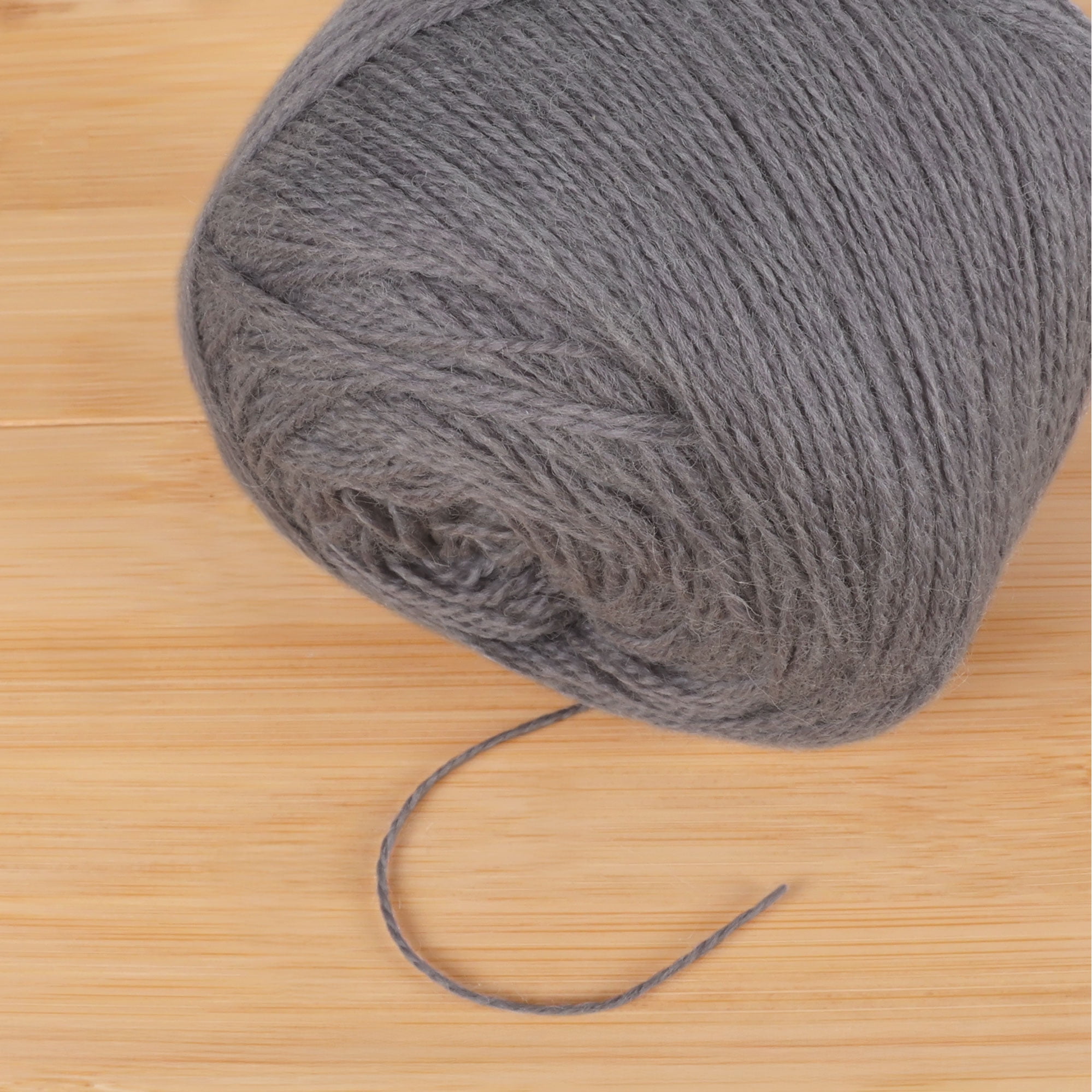 JubileeYarn Merino Amore Yarn - 100g/Cake Sport Weight Merino Wool - Shades of Grey - 4 Cakes