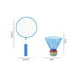 thumbnail image 5 of Raqueta de bádminton, herramienta de entrenamiento, juego de deportes al aire libre para niños (2 raquetas, 2 pelotas de bádminton), azul, 5 of 6