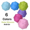 thumbnail image 4 of Home Essentials 6 Color Fun Creative Water Umbrella Women's Fashion Folding Flouncing Umbrella Double Layer Windproof Uv Umbrella Hot Pink, 4 of 5