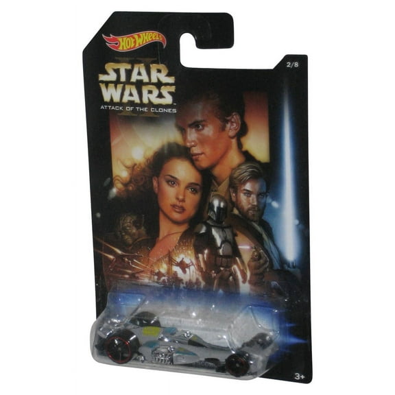 Star Wars Hot Wheels (2014) Attack of The Clones Nitro Scorcher Toy Car 2/8