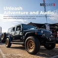 thumbnail image 3 of MB Quart MBQJL-302 400W Jeep JL Tailgate Powered Subwoofer Box with Amp and Bass, 3 of 12