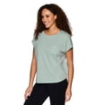 thumbnail image 4 of Avalanche Women's Bungee Hem Soft Short Sleeve Pocket T-Shirt, 4 of 8