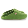 thumbnail image 5 of WoolFit Eco-Friendly Guest Slippers 'Tibet', grass green, 5 of 10
