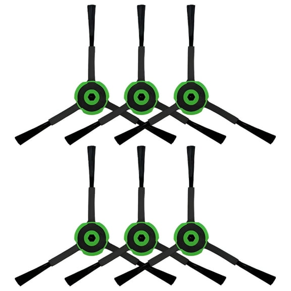 ZEPARO 6 Pack Side Brush Edge-Sweeping Brush For Roomba e,i,& j Series Replenishment