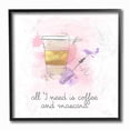 thumbnail image 2 of Stupell Industries Café et Mascara Design Moderne Aquarelle Rose, 12 x 12, Multi-Couleur, 2 of 4