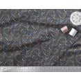thumbnail image 3 of Soimoi Poly Georgette Fabric Floral & Paisley Print Fabric by The Yard 42 Inch Wide, 3 of 5