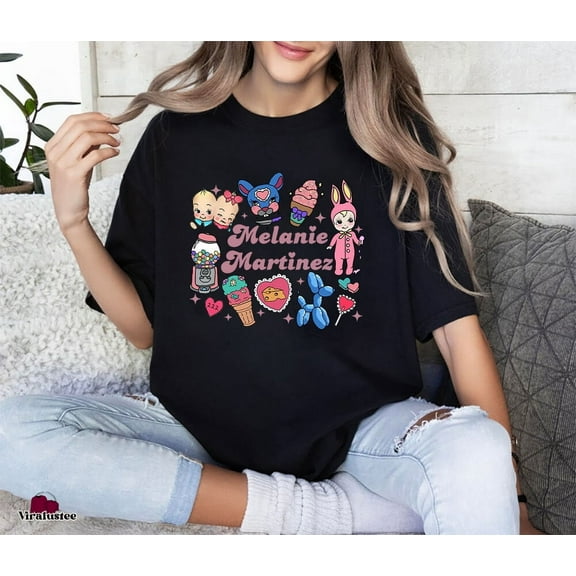 Cute Melanie Martinez Shirt| Unisex Tshirt New|Funny Birthday Cotton Tee Vintage Gift For Men Women | Graphic T-Shirt| Vintage Tee| Casual Outfit| Unisex Shirt